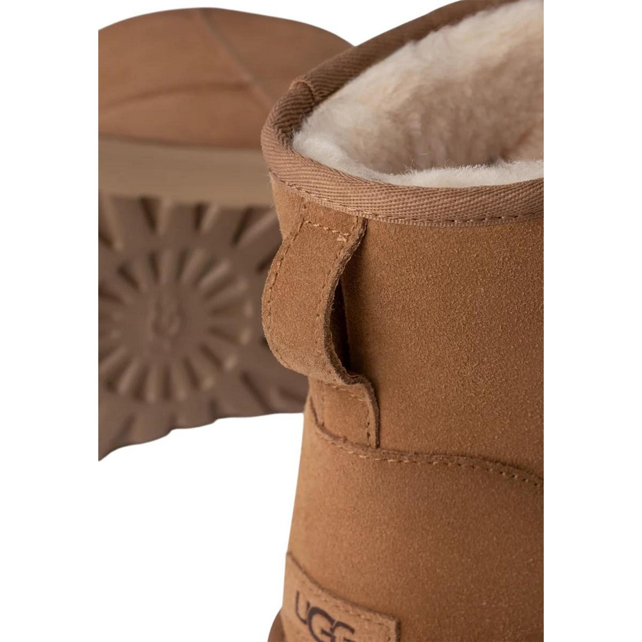 Bottines UGG Femme Camel Chamois - Élégance Chaleureuse Hiver