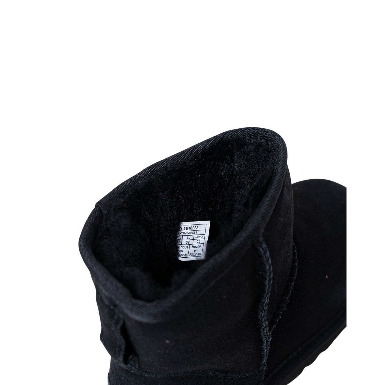 Bottines UGG Femme Noir Cuir & Chamois - Luxe Premium Hiver